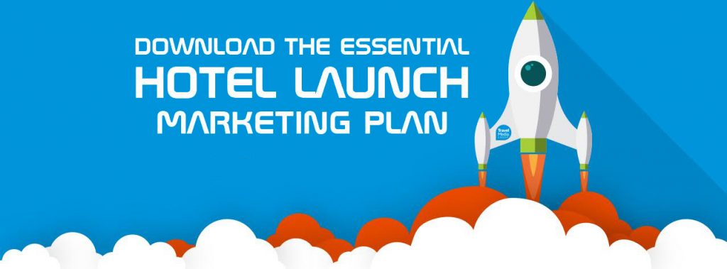 Rocketship Vector - Hotel Launch Marketing Plan banner